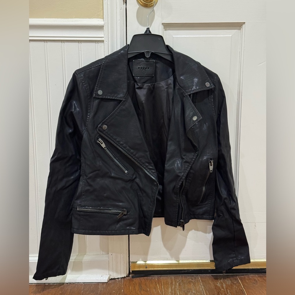 Blank NYC Black Moto Jacket